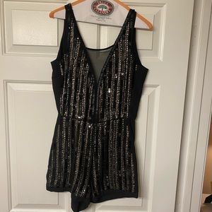 Sequin Romper
